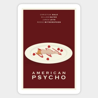 American Psycho film print Magnet